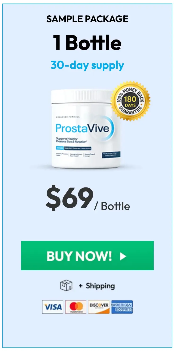 ProstaVive Buy 1 Bottle