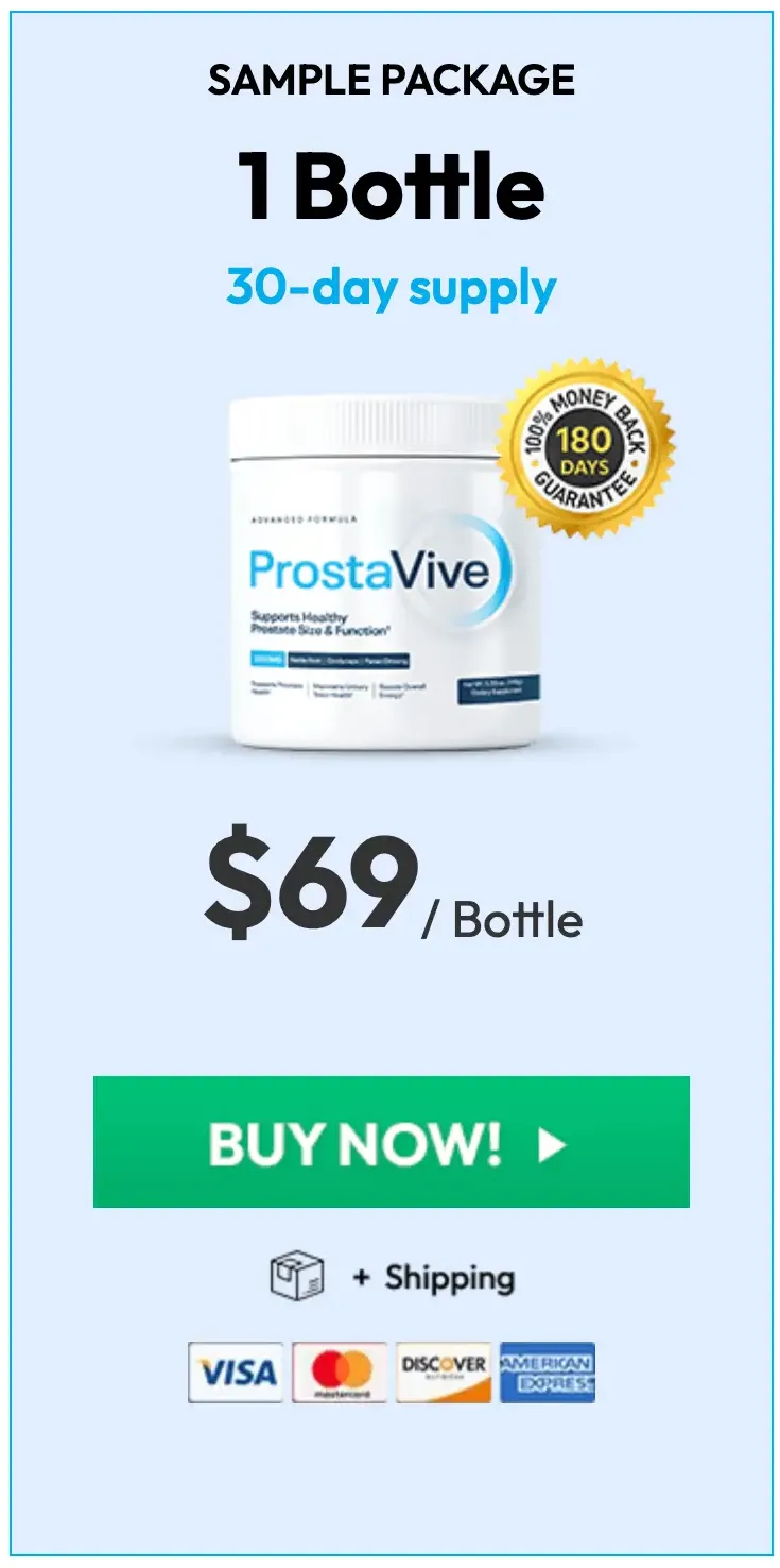 ProstaVive Buy 1 Bottle